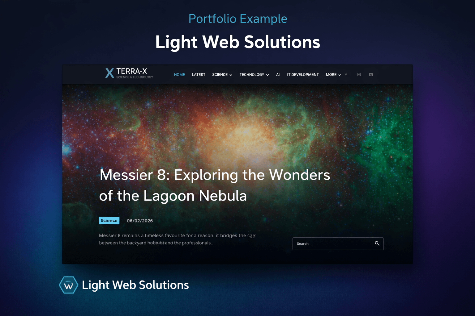 Web Studio project sample